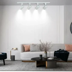 Sklep Kaja Biała 2-metrowa szyna natynkowa LP-737 WH SET 3F z serii SNOW SET