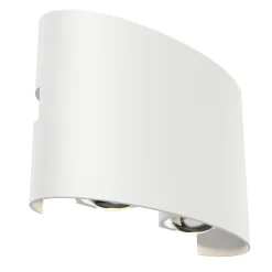 Sklep Kaja Biała, minimalistyczna lampa elewacyjna 12cm O417WL-L4W3K STRATO