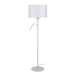 Sklep Kaja Biała, niezwykła lampa podłogowa z abażurem 9074 | Kaja Oświetlenie