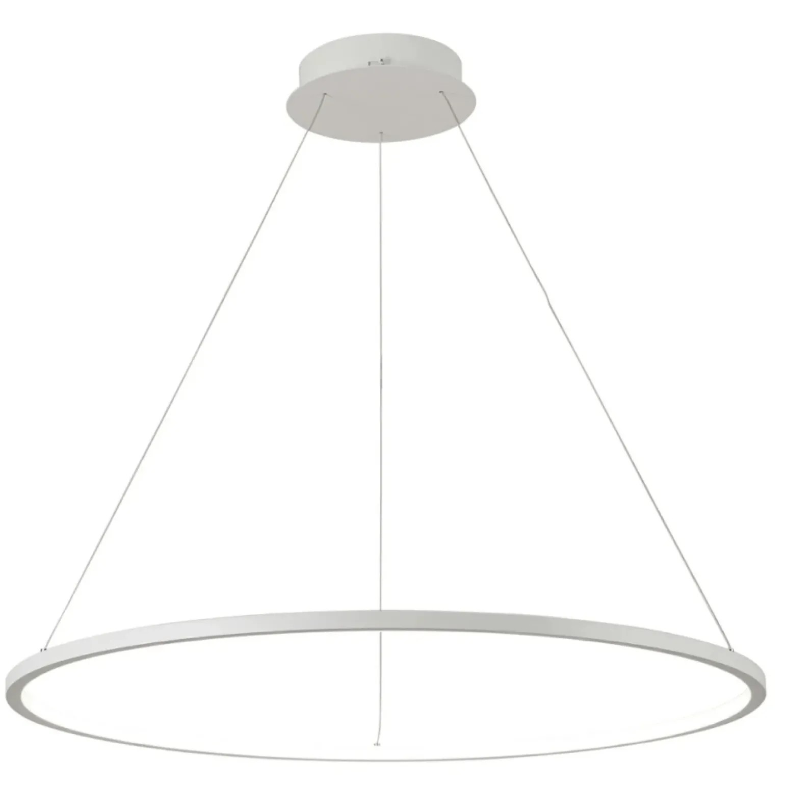 Cheap Biała obręcz LED ⌀100 PND-56135B-100RPC-WH-3KS4K-TRDIMM VINOLA | Kaja Żyrandole Nowoczesne