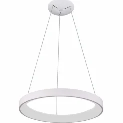 Best Biała obręcz wisząca ⌀78 PND-53675-078RPC-WH-3KS4K-TRDIMM VICO | Kaja Żyrandole Nowoczesne