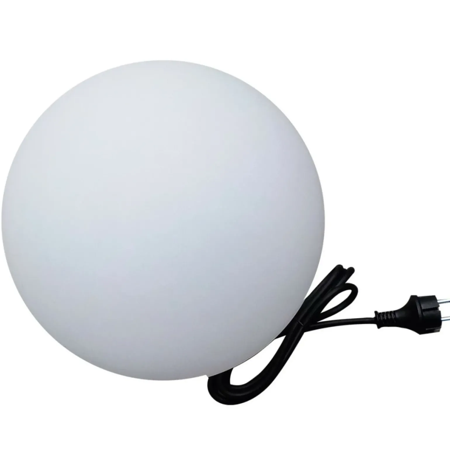 Sklep Kaja Biała, ogrodowa kula świecąca ⌀40cm LP-JH-1095-450 GAJA | Kaja