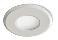 Sklep Kaja Biała, okrągła lampa punktowa podtynkowa AZ1714 OSCAR IP44 | Kaja