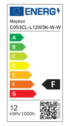 Sklep Kaja Biała oprawa podtynkowa, ruchoma C053CL-L12W3K-W-W z serii FOCUS LED