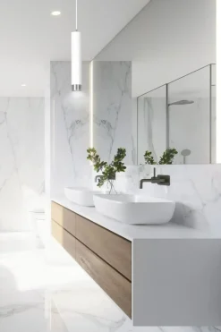 Hot Biała pasująca do każdego wnętrza lampa wisząca 641/1 | Kaja Żyrandole Nowoczesne