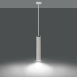 Cheap Biała pojedyncza lampa wisząca z gwintem GU10 955/1 | Kaja Oświetlenie Żyrandole Nowoczesne