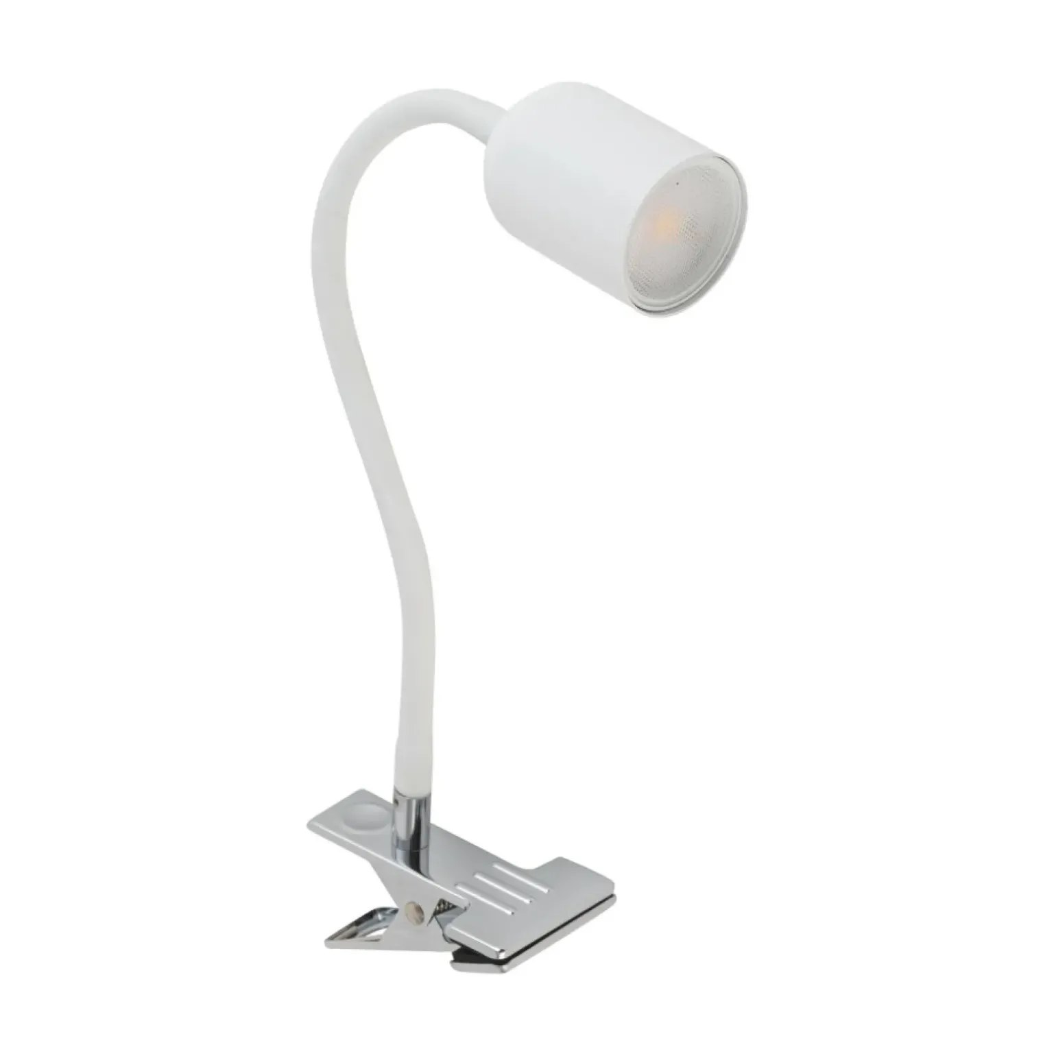 Sklep Kaja Biała, regulowana lampka biurkowa na klipsie TK 4559 z serii TOP