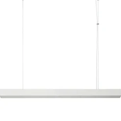 Sale Biała, szeroka lampa LED 120cm LP-1201/1P L WH SMART MIRA L | Kaja Żyrandole Nowoczesne