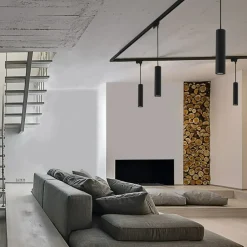 Sklep Kaja Biała, wisząca głowica do szyny jednofazowej 9338 | Kaja Oświetlenie