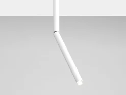 Best Biała wąska lampa sufitowa nad blat 1084PL_G_M STICK | Kaja Żyrandole Nowoczesne