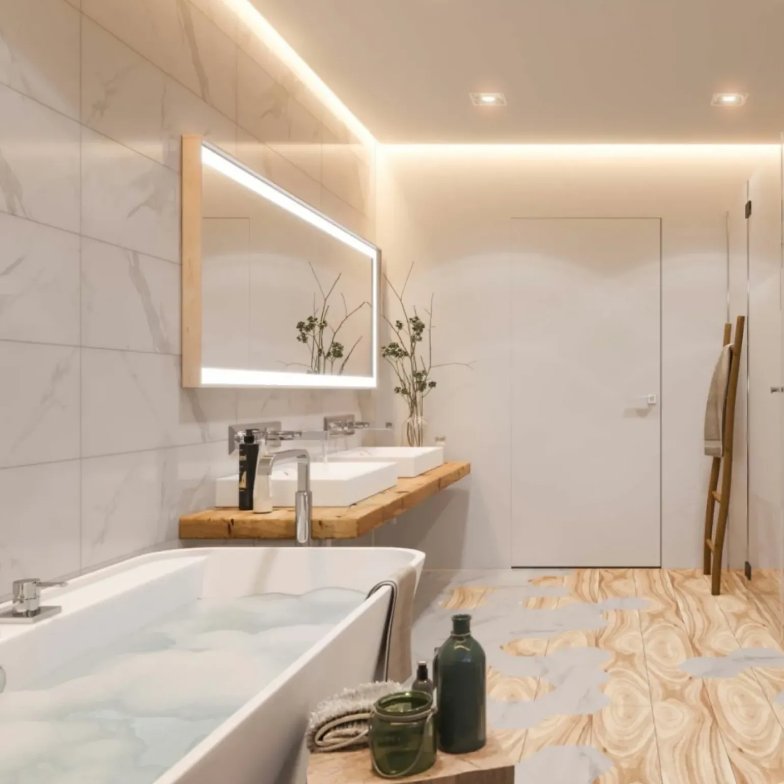 Sklep Kaja Białe, kwadratowe oczko podtynkowe LP-2780/1RS WH METIS | Kaja