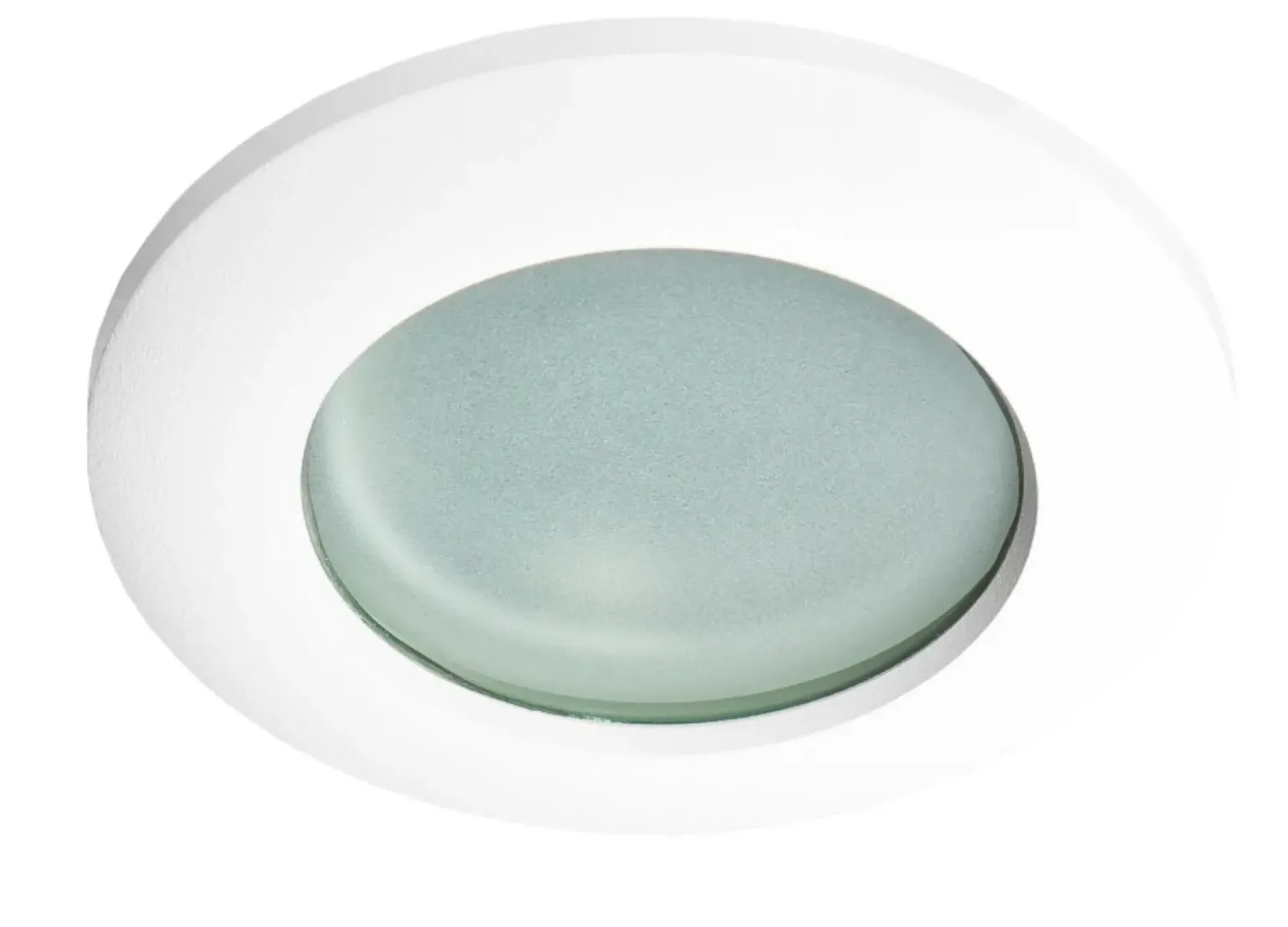 Sklep Kaja Białe oczko wpustowe do łazienki, okrągła oprawa AZ0871 EMILIO | Kaja