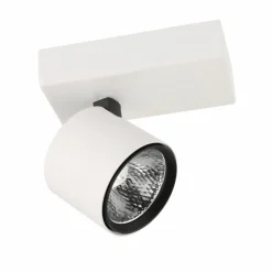 Sklep Kaja Biało-czarna lampa LED reflektor SPL-2854-1B-WH BONIVA | Kaja
