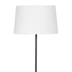 Sklep Kaja Biało-czarna lampa podłogowa na prostej nodze TK 5547 z serii MAJA