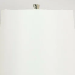 Sklep Kaja Biało-czarna lampa stołowa do salonu ASCENT-TL-BLK-W z serii ASCENT