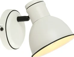 Sklep Kaja Biało-czarny reflektorek ścienny 91-72115 ZUMBA | Kaja Oświetlenie