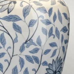 Sklep Kaja Biało-niebieska lampka stołowa DL-YING-TL z serii YING