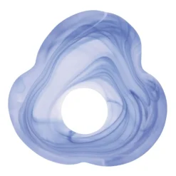 Sklep Kaja Biało-niebieski klosz, stożek K-HP-LX-084 NIEBIESKI MAZ KLOSZ