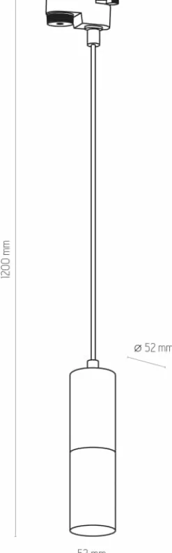 Sklep Kaja Biało-srebrna lampa do szyny 3-fazowej TK 4402 TRACER | Kaja