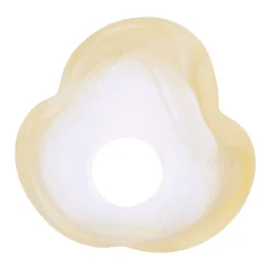 Sklep Kaja Biało-żółty klosz matowy K-HP-LX-084 ŻÓŁTY MAZ KLOSZ