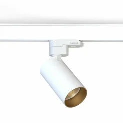 Sklep Kaja Biało-złota głowica do szyny trójfazowej 10238 CTLS MONO | Kaja