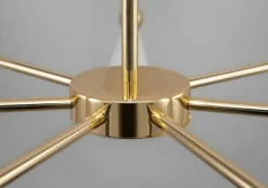 Best Biało-złota, stylowa lampa wisząca MOD108PL-14WG VESPER | Kaja Żyrandole Nowoczesne