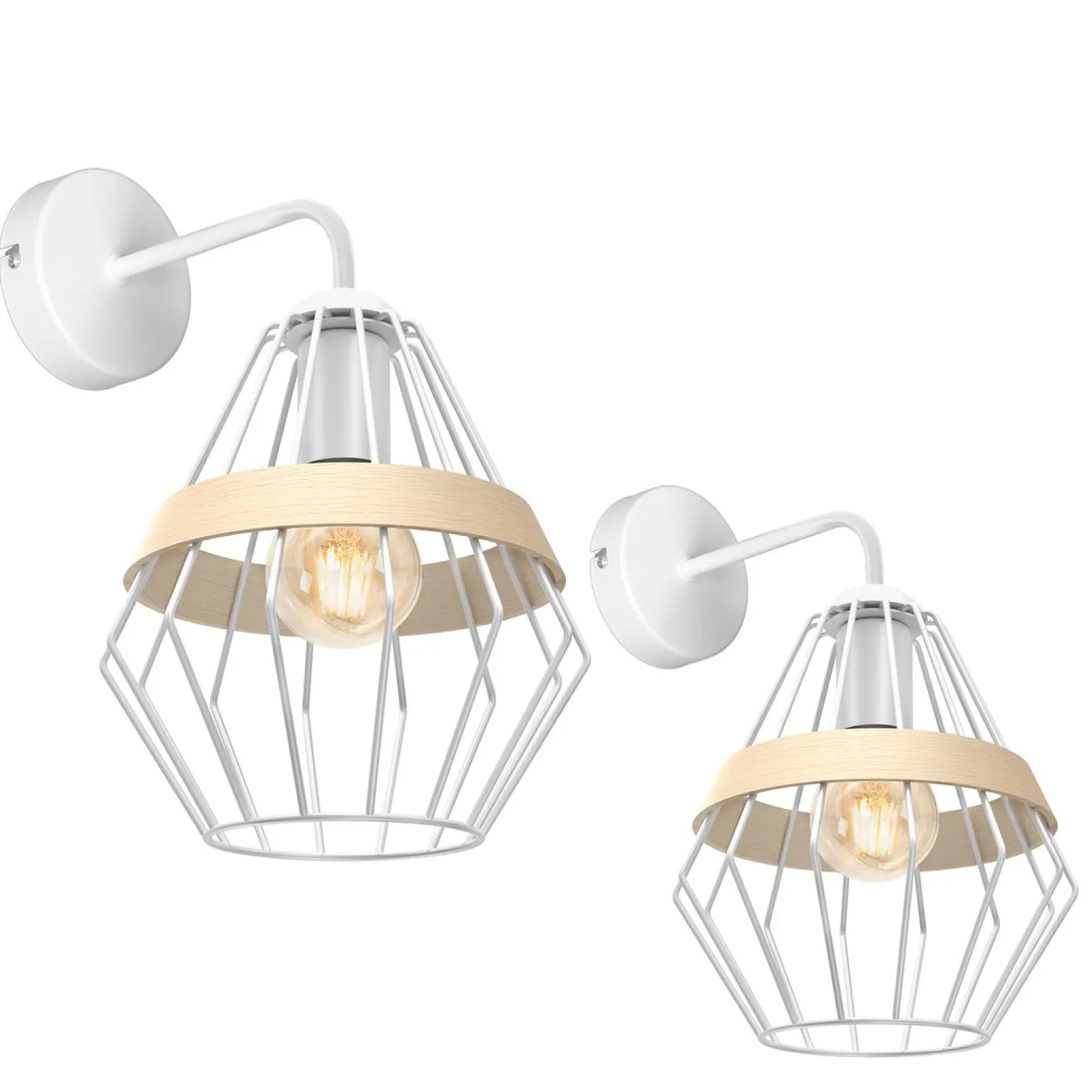 Sklep Kaja kinkiet ścienny, w stylu skandynawskim MLP5517 z serii CLIFF | Kaja Oświet