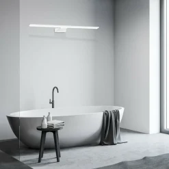 Sklep Kaja Biały kinkiet, idealny nad lustro w łazience ML6337 z serii SHINE | Kaja Oświetl