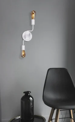 Sklep Kaja kinkiet na dwie żarówki z dużym gwintem K-4045 | Kaja