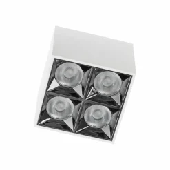 Sklep Kaja , kwadratowy spot natynkowy 8,2cm 36° 4000K 10051 MIDI LED | Kaja