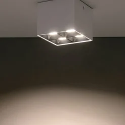 Sklep Kaja , kwadratowy spot natynkowy 8,2cm 36° 4000K 10051 MIDI LED | Kaja