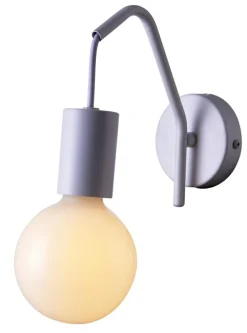 Sklep Kaja Biały, matowy kinkiet bez klosza E27 21-70982 BASSO | Kaja Oświetlenie