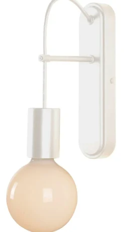Sklep Kaja Biały, matowy kinkiet ścienny na jedną żarówkę 21-70883 z serii ALTO | Kaja Oświ