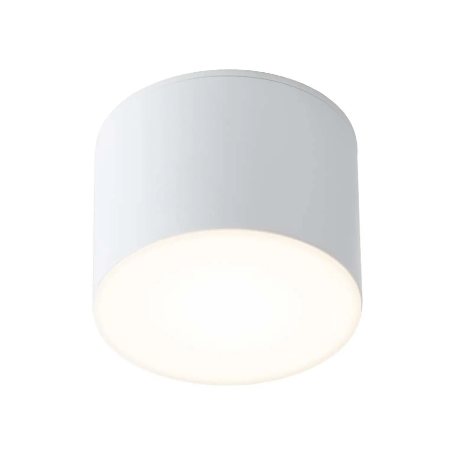 Sklep Kaja Biały, mały plafon spot na żarówkę GX53 ANT 7075 SUWA | Kaja