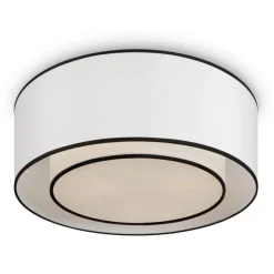 Sklep Kaja Biały plafon na 3 żarówki z dużym gwintem MOD613CL-03W z serii BERGAMO