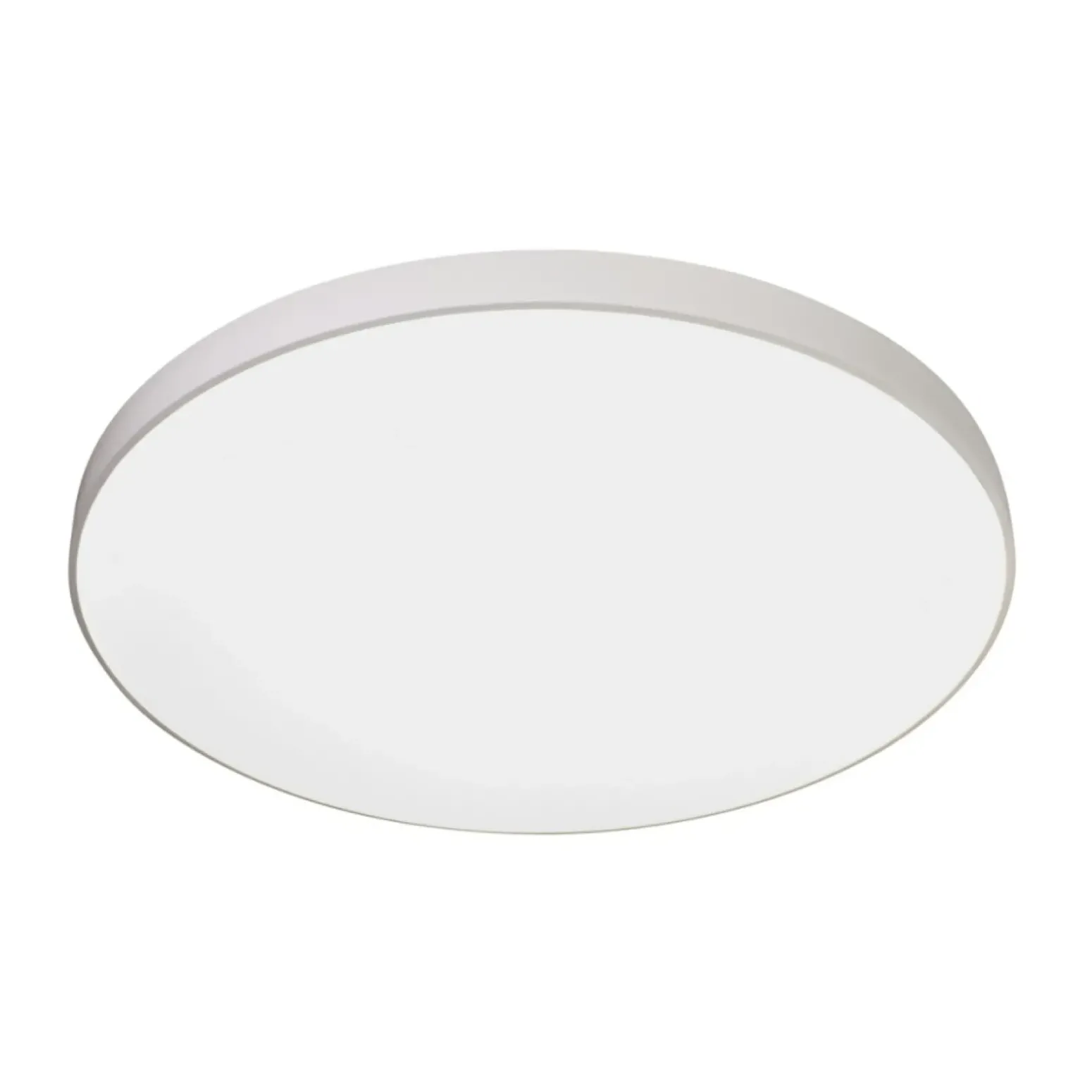 Sklep Kaja Biały plafon z ciepłym światłem LED ⌀40 PLF-53472-3K-WH ATEIA | Kaja