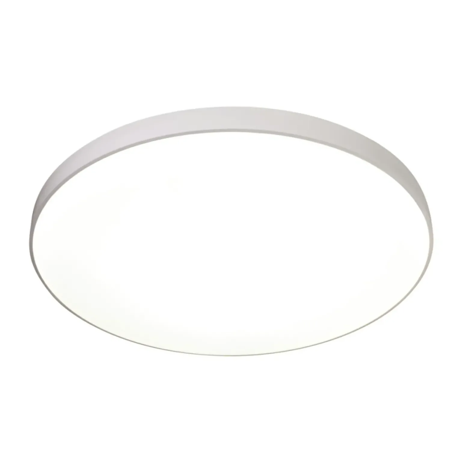 Sklep Kaja Biały plafon z ciepłym światłem LED ⌀40 PLF-53472-3K-WH ATEIA | Kaja