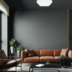 Sklep Kaja Biały plafon z regulowaną barwą światła ML7931 z serii QUADRO | Kaja Oświetlenie