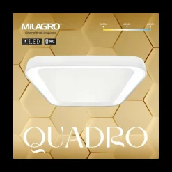 Sklep Kaja Biały plafon z regulowaną barwą światła ML7931 z serii QUADRO | Kaja Oświetlenie