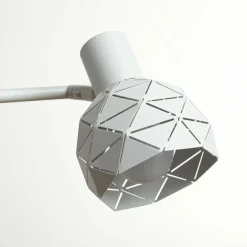 Hot Biały, podwójny reflektor na listwie LP-8069/2WS WH REUS | Kaja Żyrandole Nowoczesne