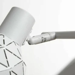 Hot Biały, podwójny reflektor na listwie LP-8069/2WS WH REUS | Kaja Żyrandole Nowoczesne