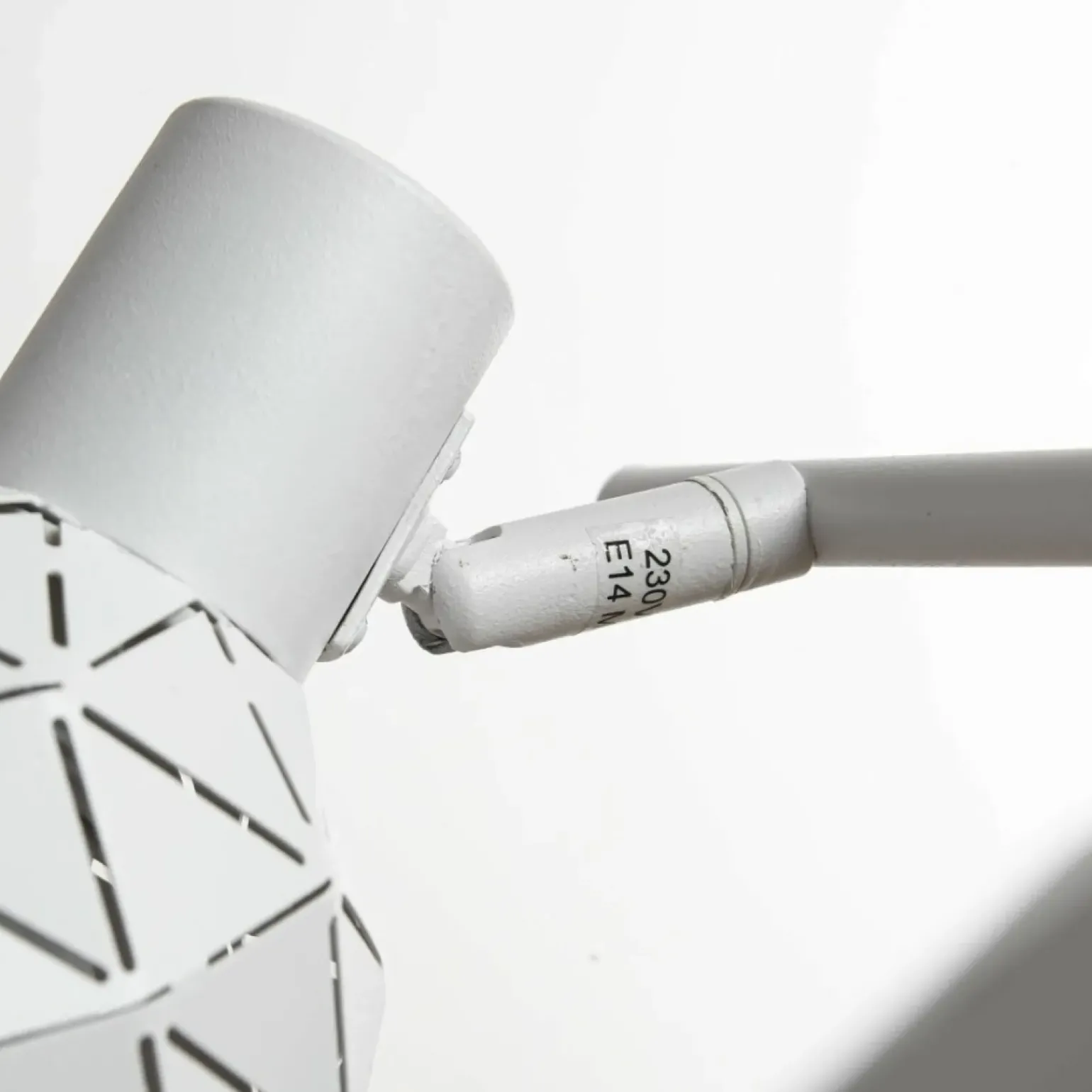 Hot Biały, podwójny reflektor na listwie LP-8069/2WS WH REUS | Kaja Żyrandole Nowoczesne