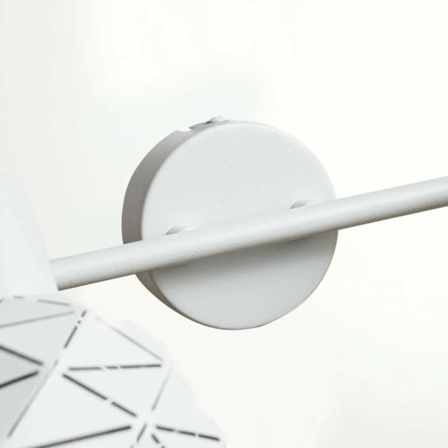 Hot Biały, podwójny reflektor na listwie LP-8069/2WS WH REUS | Kaja Żyrandole Nowoczesne