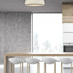 Hot Biały, ponadczasowy plafon ⌀40cm LP-81008/3C WH ALTO | Kaja Żyrandole Nowoczesne