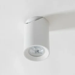 Sklep Kaja Biały reflektor pod- i natynkowy, prosta tuba TLS006-WH TORE | Kaja