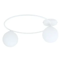 Store ring sufitowy z kulistymi kloszami 1258/2 z serii SOPRA | Kaja Żyrandole Nowoczesne