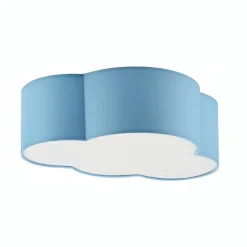 Store Błękitna lampa sufitowa do pokoju dziecięcego TK 6074 | Kaja Żyrandole Nowoczesne