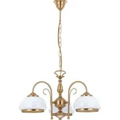 Sklep Kaja Bogato zdobiony złoty żyrandol na łańcuchu AL 3512 | Kaja