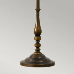 Sklep Kaja Brązowa lampa podłogowa FE-LINCOLNDALE-FL z serii LINCOLNDALE