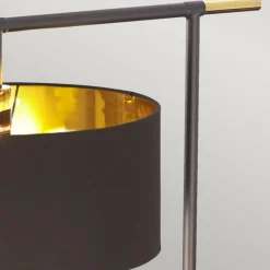 Sklep Kaja Brązowa lampa połogowa do salonu BALANCE-FL-BRPB z serii BALANCE